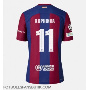 Barcelona Raphinha Belloli #11 Replika Hemmatröja 2023-24 Kortärmad